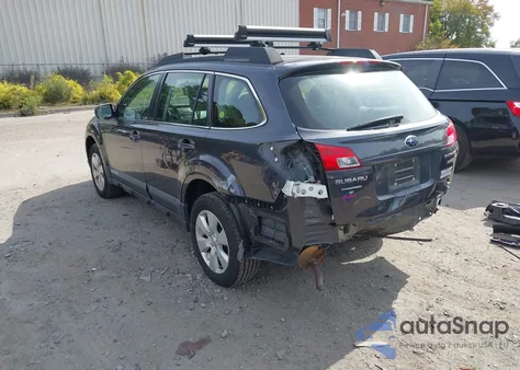 2012 Subaru Outback 2.5I z USA, uszkodzony, nr VIN 4S4BRBAC1C3218059